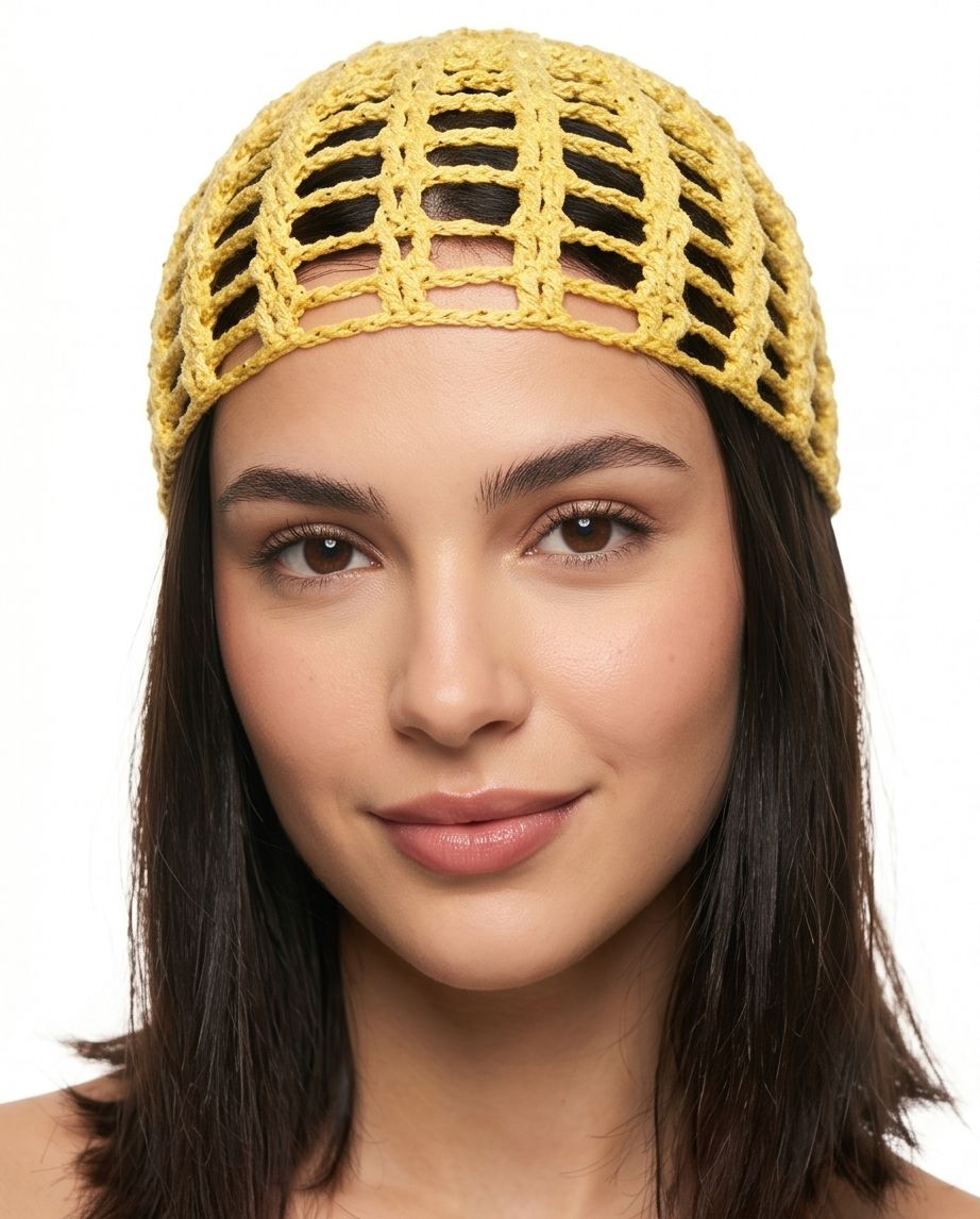 YELLOW GLITZ KNIT