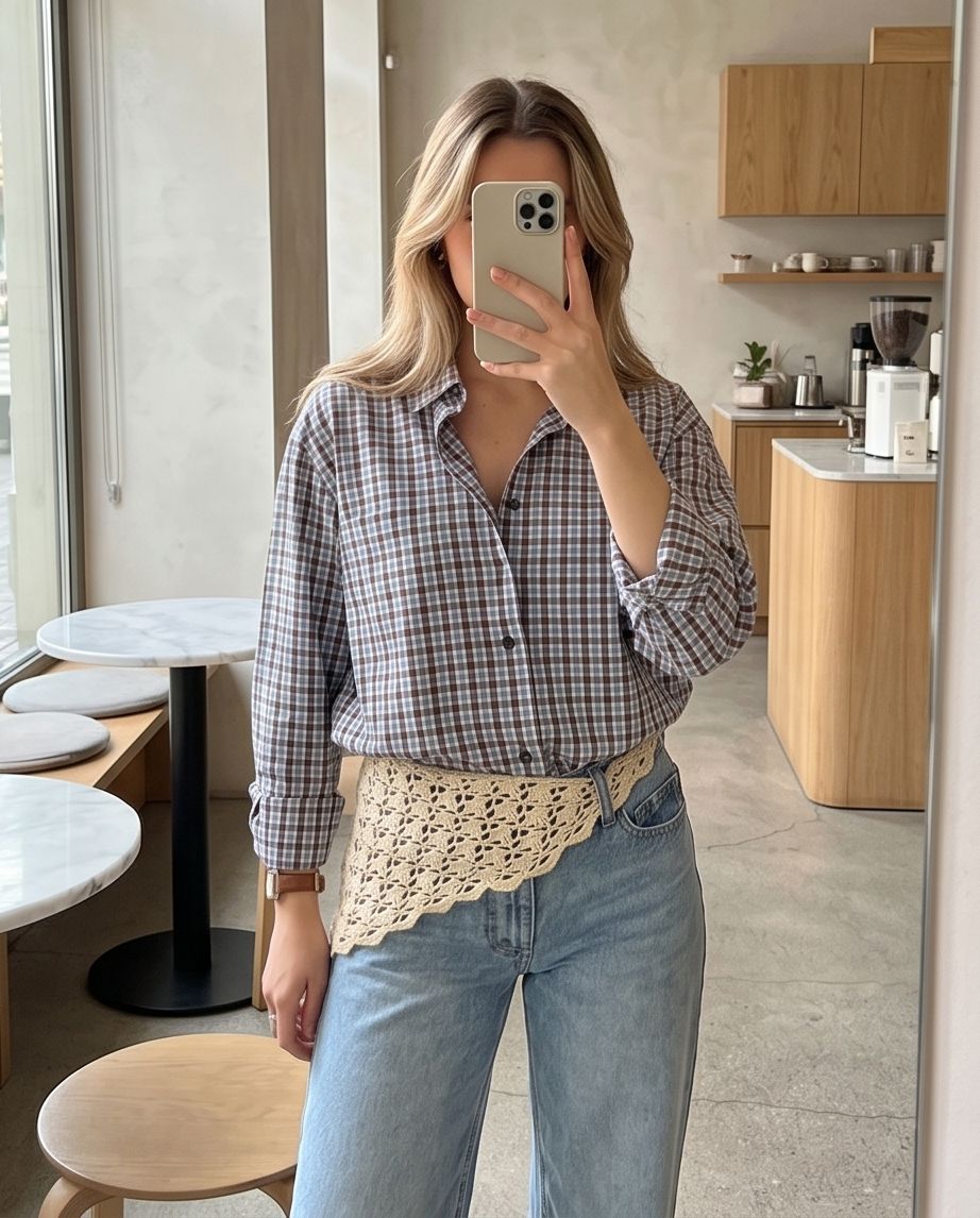 OFF WHITE SOFT MESH
