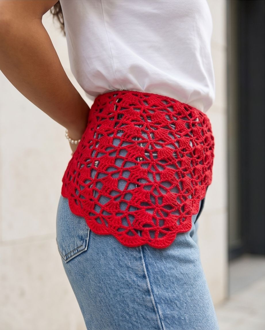RED SOFT MESH