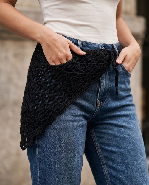 BLACK SOFT MESH
